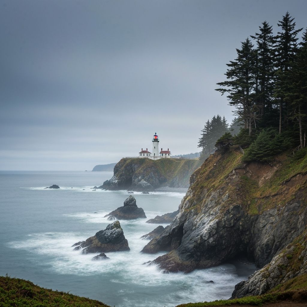 Cape Flattery and Tatoosh Island Lighthouse